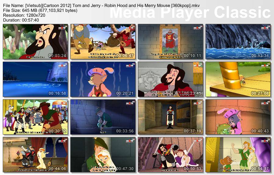 Tom & Jerry: Robin Hood và Chú Chuột Vui Vẻ Tom & Jerry: Robin Hood và Chú Chuột Vui Vẻ